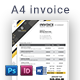Modern Multi-purpose Professional A4 Invoice Template - GraphicRiver Item for Sale