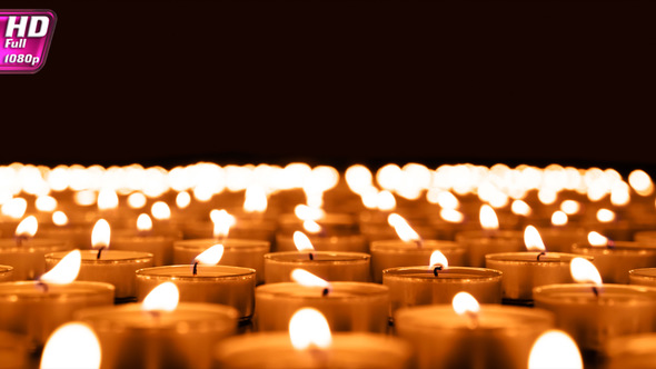 Infinite Field Of Burning Candles alt