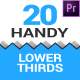 Handy Lower Thirds - VideoHive Item for Sale