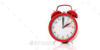  and time zone isolated on white background, copy space. 3d illustration