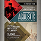 Acoustic Event Flyer / Poster - GraphicRiver Item for Sale