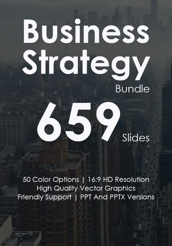 Business Strategy - Powerpoint Presentations Bundle