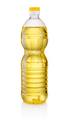 Vegetable or sunflower oil in plastic bottle isolated on white b - PhotoDune Item for Sale