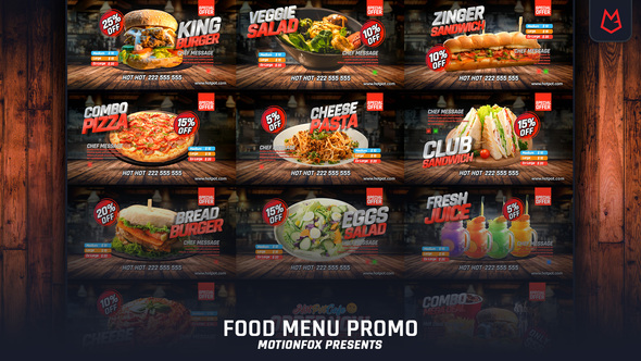 Food Menu Promo alt