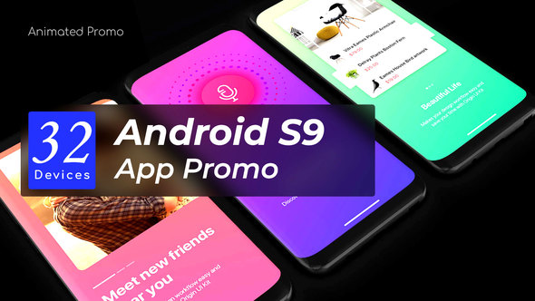 Android App Promo - Phone Mockup alt