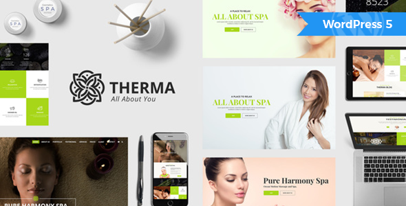 Therma - Spa and Wellness WordPress Theme
