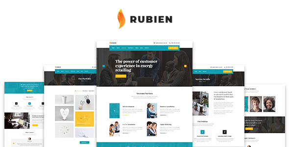 Rubien - Business And Corporate Bootstrap 4 Template