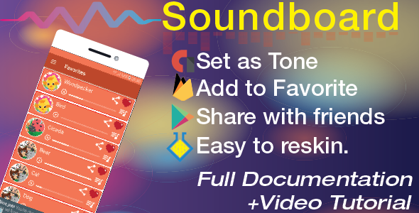 Ringtones&Soundboard with Share|Set as Tone|Favorite