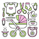 Set of Baby Things - GraphicRiver Item for Sale