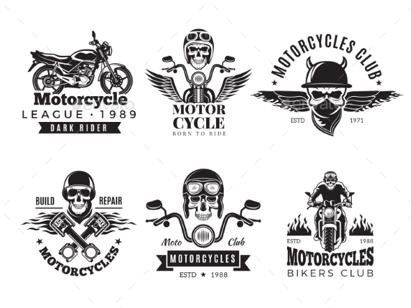 Biker Labels