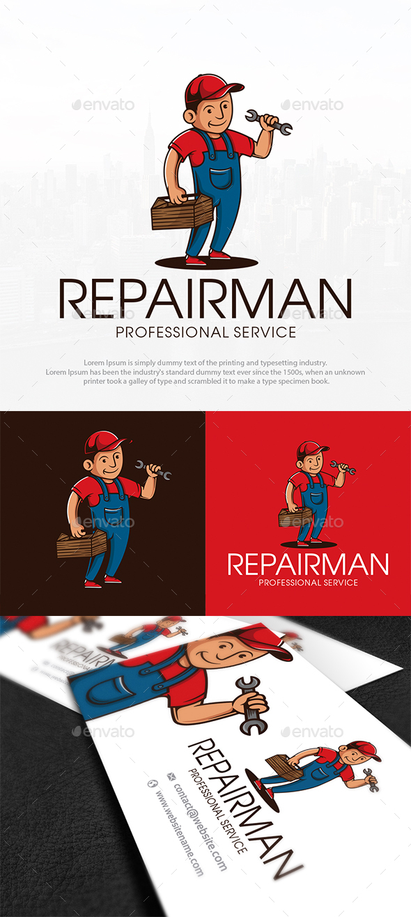 Handyman Services Logo Template