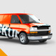 Chevrolet Express Van Mockup - GraphicRiver Item for Sale