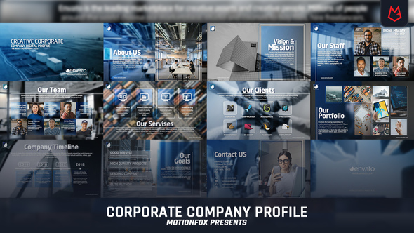 Corporate Company Profile alt