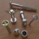 Set of 73 Bolts, Nuts, Washers, Nails, Sleeves, Butterflies - 3DOcean Item for Sale