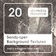 20 Sandpaper Background Textures - 3DOcean Item for Sale