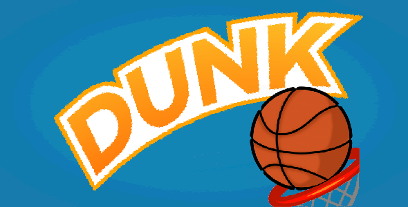 Dunk Slam Scirra Construct 2 / 3 Game Template with Admob Support