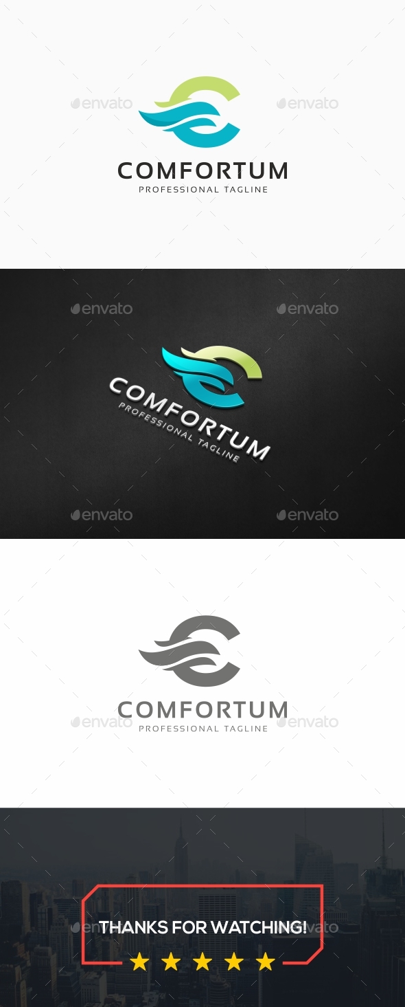 Comfortum - C Letter Logo