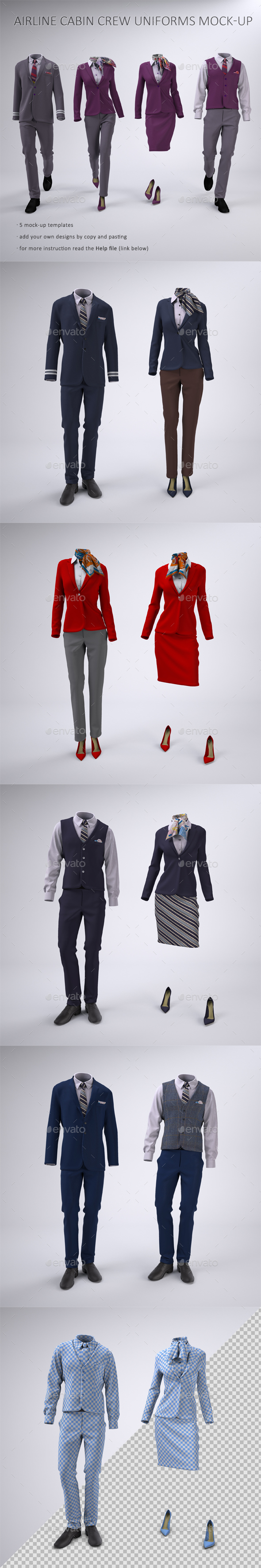 Download Uniform Mockup Graphics Designs Templates From Graphicriver