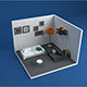Low Poly Living Room - 3DOcean Item for Sale