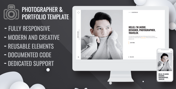 Maron - Personal Portfolio Template