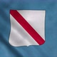 Campania Region Flag Italy Waving in the Wind Background - VideoHive Item for Sale