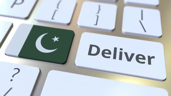 Deliver Text and Flag of Pakistan on the Keyboard