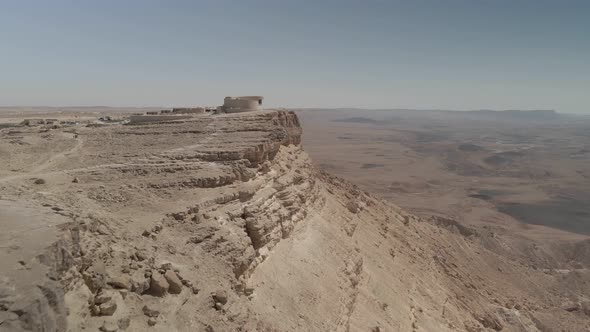 Mitzpe Ramon Outlook of Makhtesh Ramon Canyon Crater