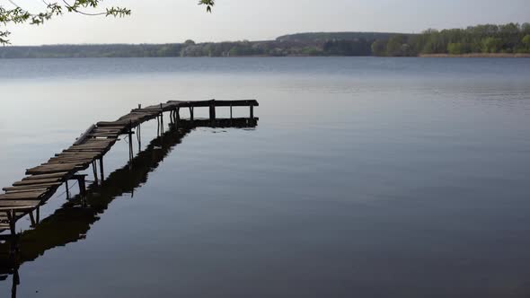 Pier Wooden Platform Panton By the River