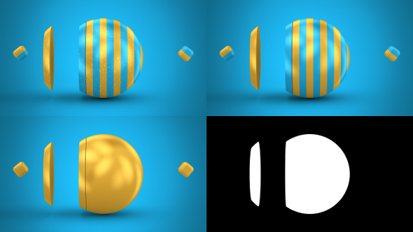 Sliced Sphere Rotates