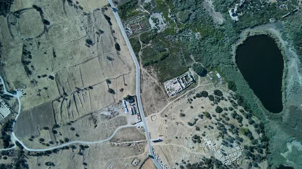 Aerial View of Patara Region AntalyaTURKEY