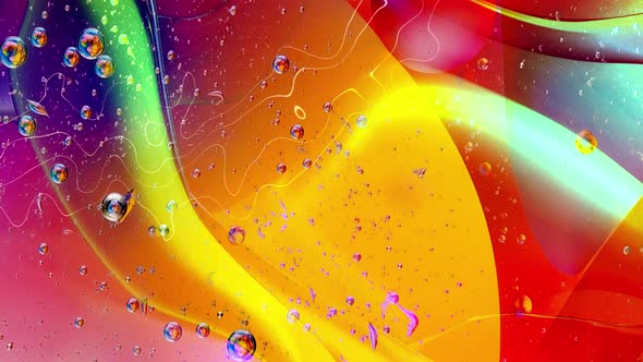 Abstract Colorful Modern Liquid Animation