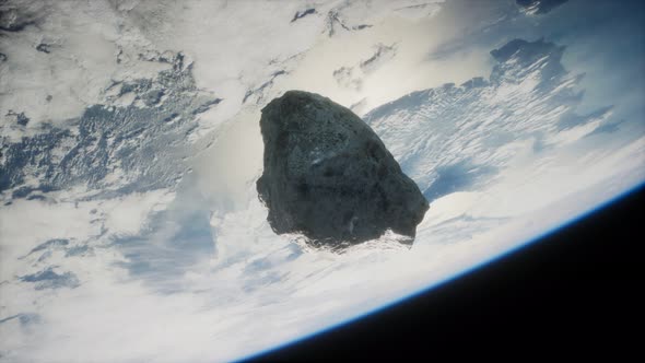 Dangerous Asteroid Approaching Planet Earth alt