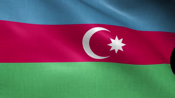 Azerbaijan Flag