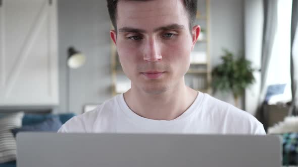 No Adult Man Rejecting By Waving Finger at Work