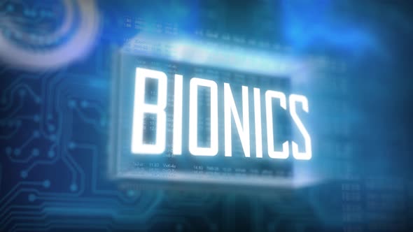 Digital Hud Background Bionics
