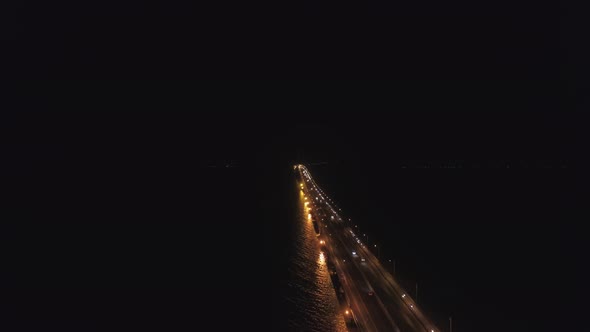 Suspension Cable Bridge in Surabaya