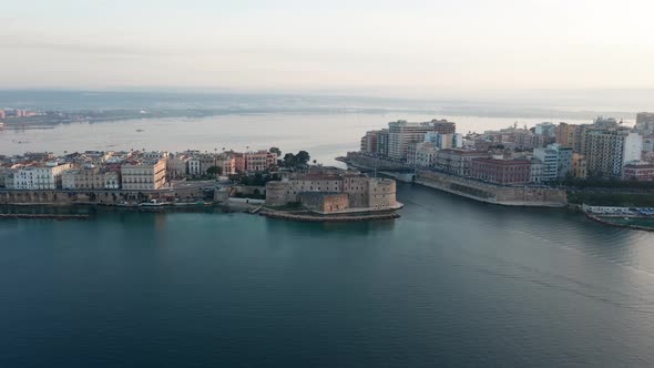 Aerial view of Taranto