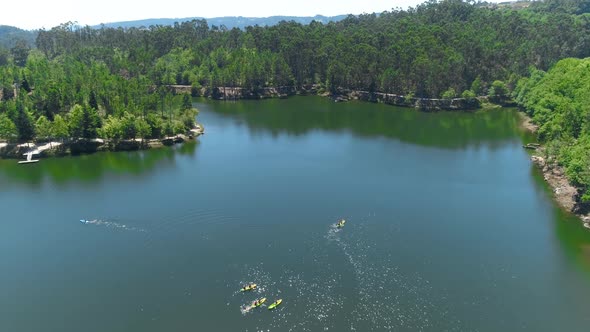 Canoe in the Lake