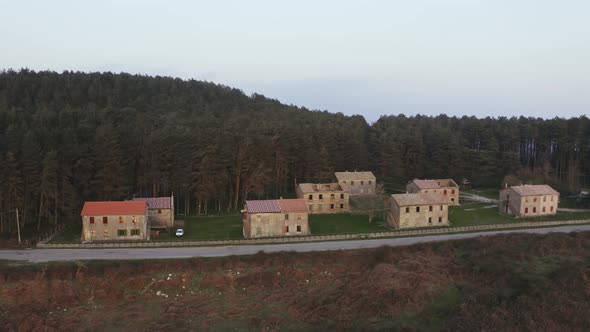 Houses in the Mountains