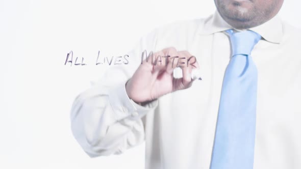 Indian Businessman Writes All Lives Matter