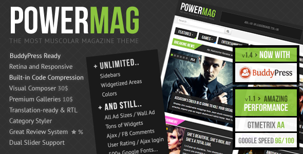 PowerMag: najbardziej rozbudowany magazyn / recenzje