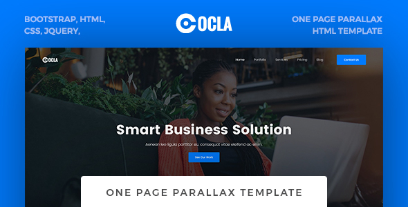 Ocla - One Page Parallax Template