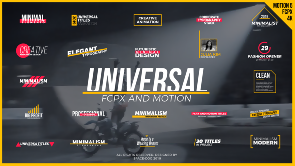 Modern Titles | Final Cut Pro alt