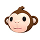 Monkey Head - 3DOcean Item for Sale