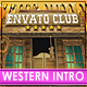 Western Logo | West Cowboy Intro - VideoHive Item for Sale