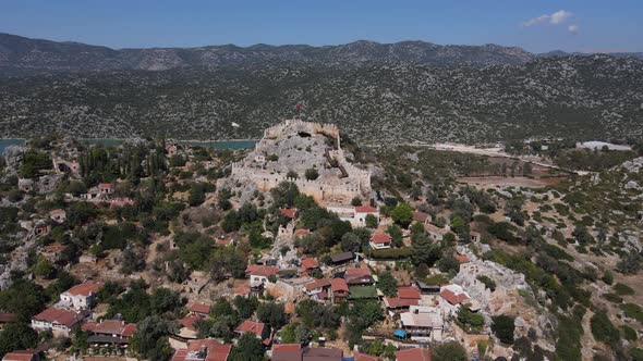 Ancient Ruins Simena Turkey