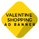 Valentine Shopping Ad Banners - CodeCanyon Item for Sale