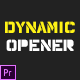 Dynamic Opener - VideoHive Item for Sale