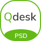 Qdesk -A Unique Job Board PSD Template - ThemeForest Item for Sale