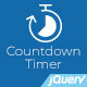 Countdown Timer - Responsive jQuery Plugin - CodeCanyon Item for Sale